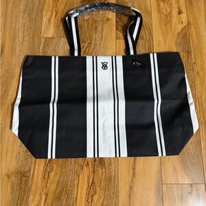 Victoria's Secret Black and White Tote